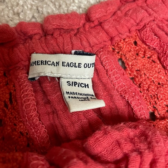 American Eagle cropped boho off the shoulder top - Picture 3 of 3